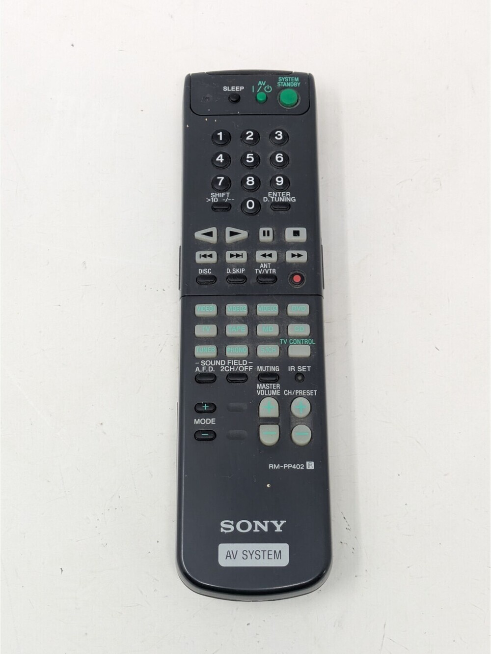 Sony Remote control RM-PP402 For AV system